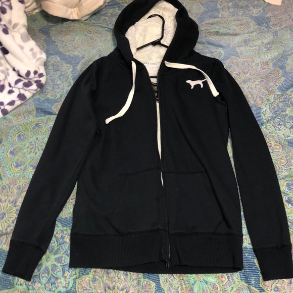 Victoria's Secret Jackets & Blazers - Fur Victoria’s secret pink hoodie